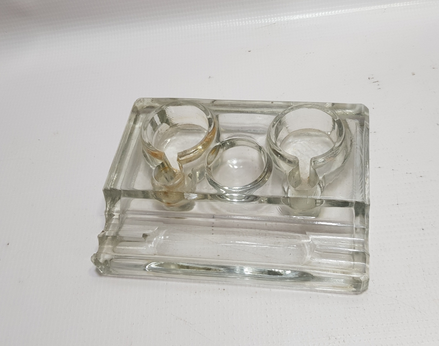 OSMANLI DÖNEMİ & TC İLK DÖNEM NADİR FORMDA CAM HOKKA