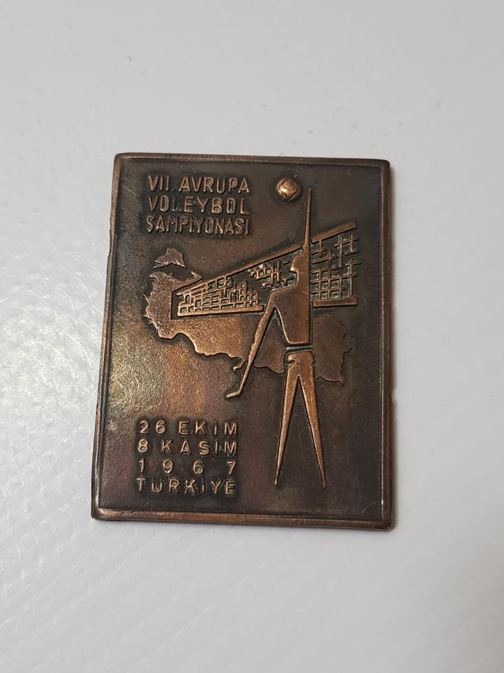 1967 AVRUPA VOLEYBOL ŞAMPİYONASI BRONZ MADALYA