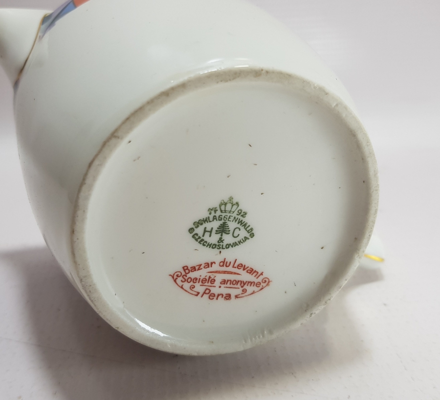 BAZAR DU LEVANT PERA DAMGALI PORSELEN SÜTLÜK