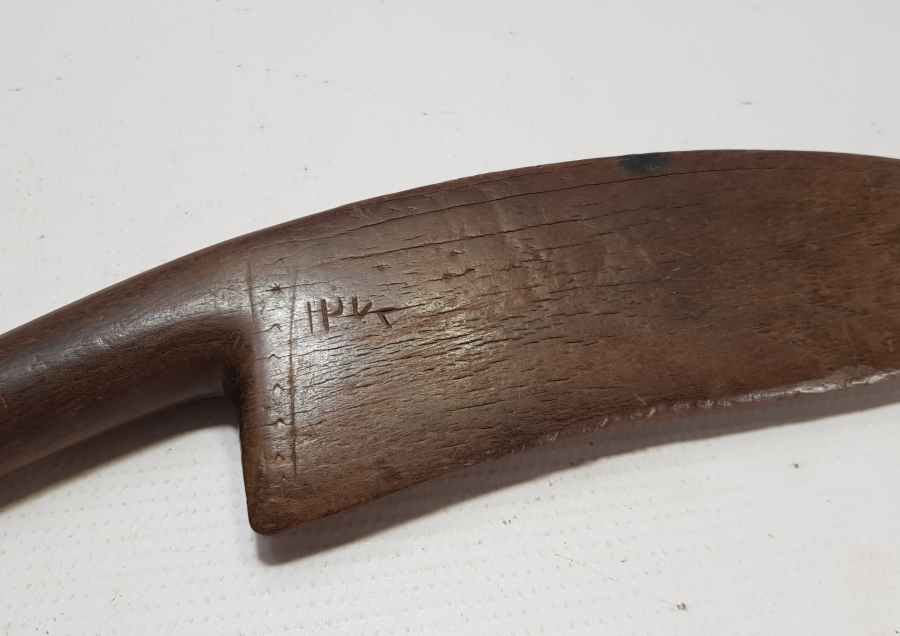 OSMANLI DÖNEMİ ÜZERİNDE TARİH BULUNAN NADİR HALI BIÇAĞI