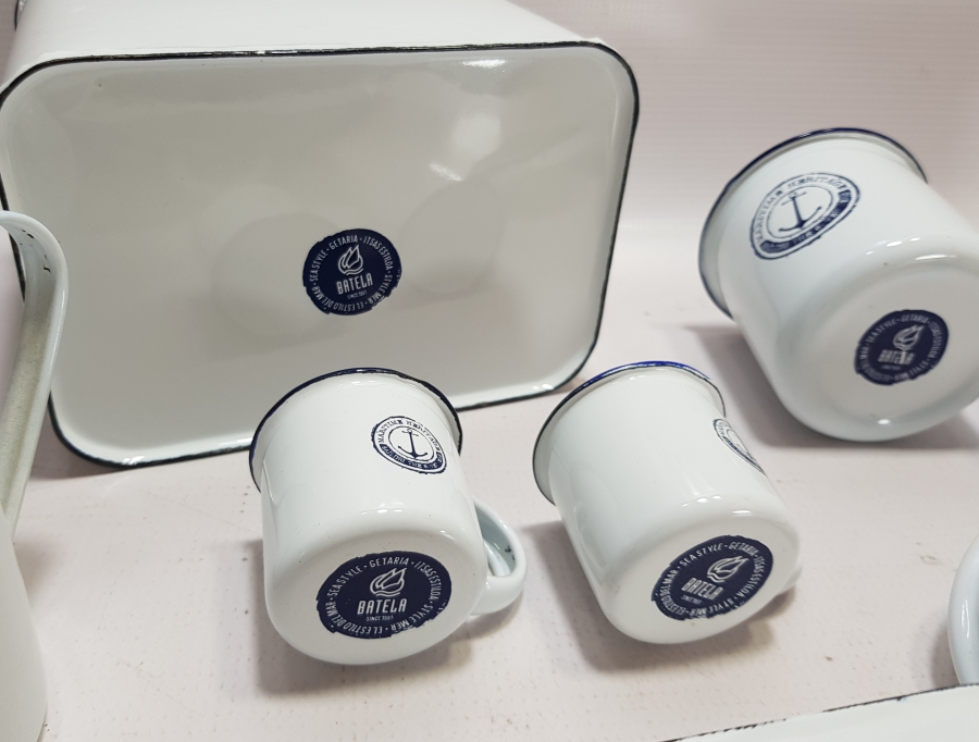 ANTİKA EMAYE KAPTAN TAKIMI