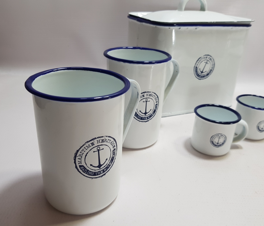 ANTİKA EMAYE KAPTAN TAKIMI