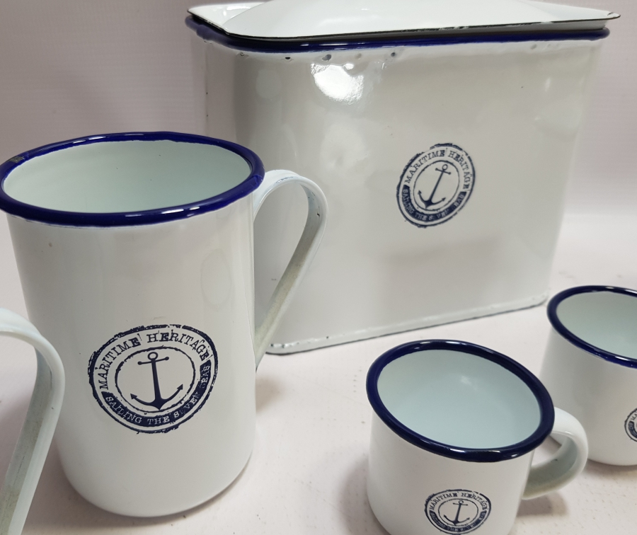 ANTİKA EMAYE KAPTAN TAKIMI