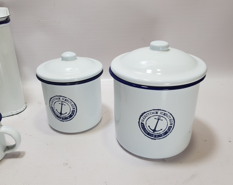 ANTİKA EMAYE KAPTAN TAKIMI