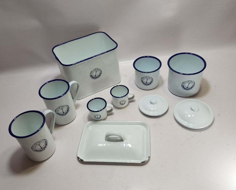 ANTİKA EMAYE KAPTAN TAKIMI