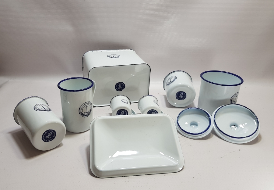 ANTİKA EMAYE KAPTAN TAKIMI