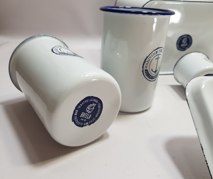 ANTİKA EMAYE KAPTAN TAKIMI