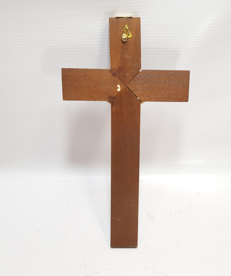 ANTİKA HIRİSTİYAN İŞİ ÇARMIHA GERİLMİŞ HAZRETİ İSA HAYKELİ