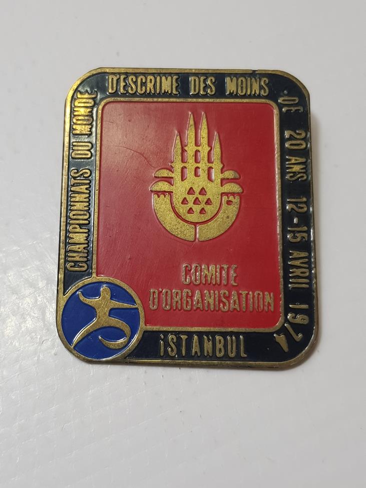 1974 DÜNYA EKSRİM ŞAMPİYONASI MADALYASI