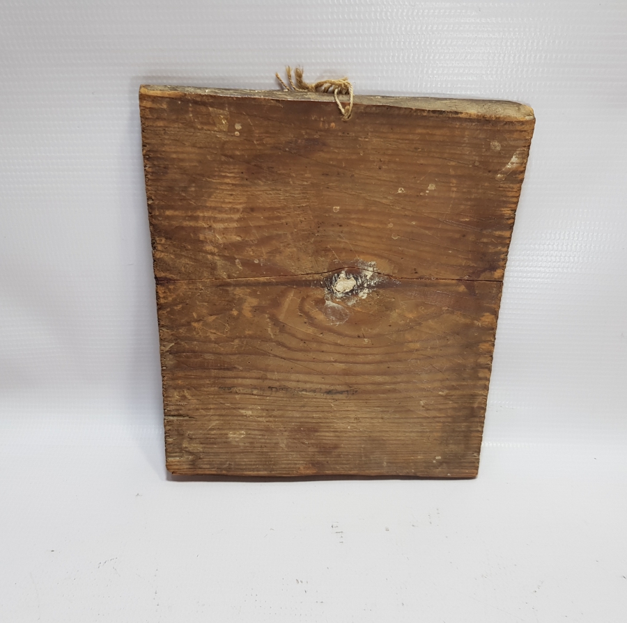 OSMANLI DÖNEMİ EL BOYAMA YAĞLI BOYA İKONA