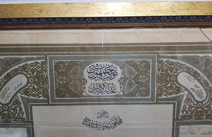 OSMANLICA AVUKATLIK DİPLOMASI