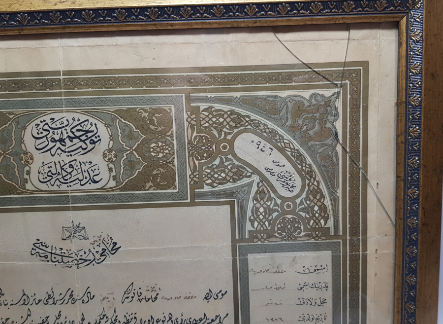 OSMANLICA AVUKATLIK DİPLOMASI