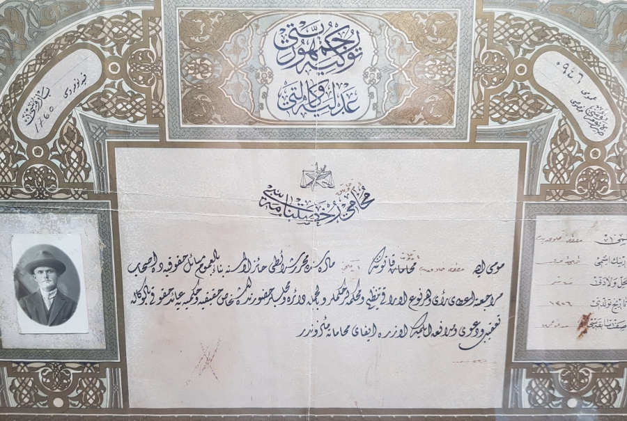 OSMANLICA AVUKATLIK DİPLOMASI