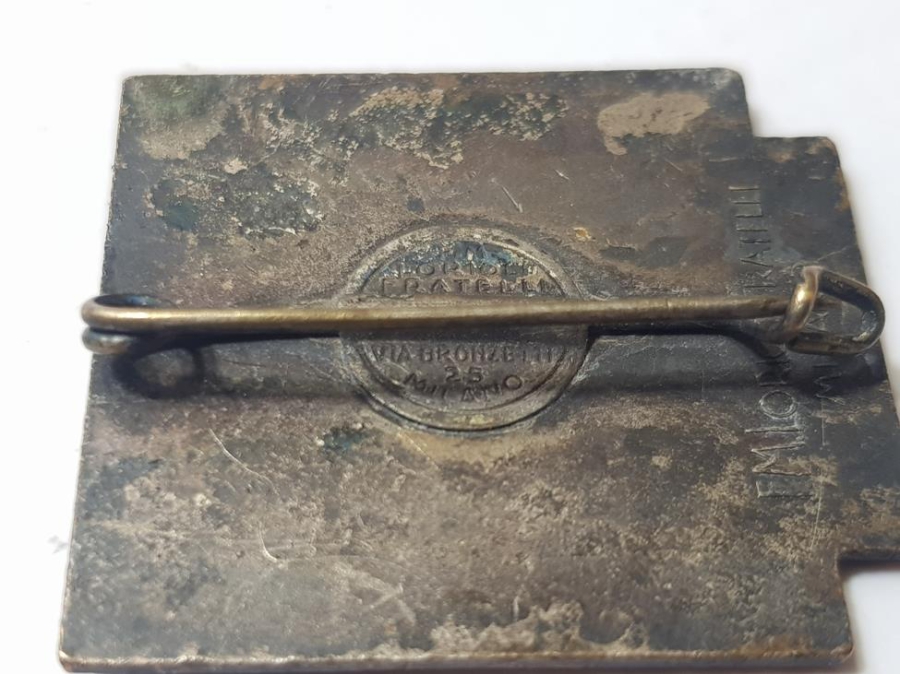 1940 TÜRKİYE ATLETİZM FEDERASYONU MİNELİ MADALYA ROZET