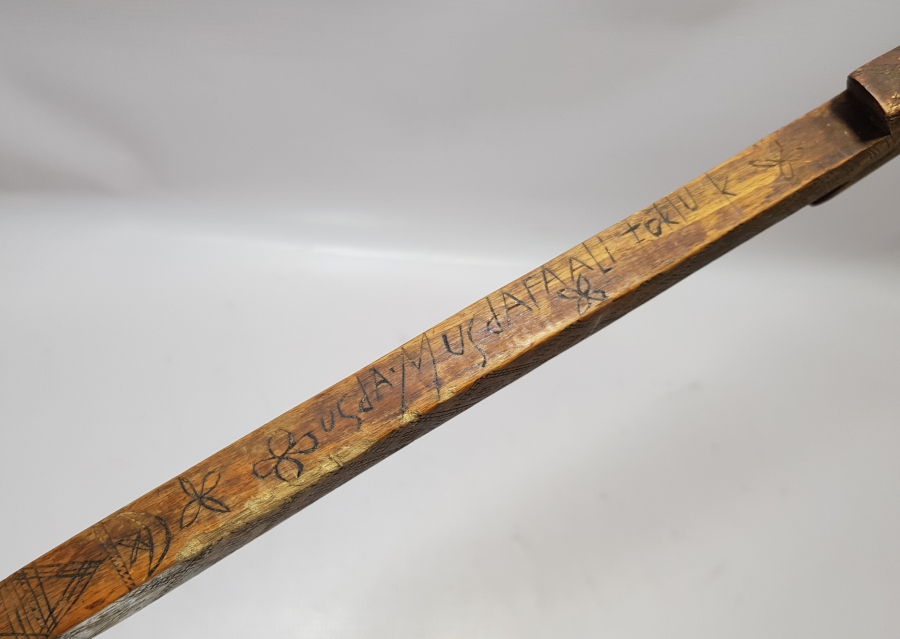 BURSA İŞİ ÜZERİ FUL İŞLEMELİ VE YAZILI HÖREKE