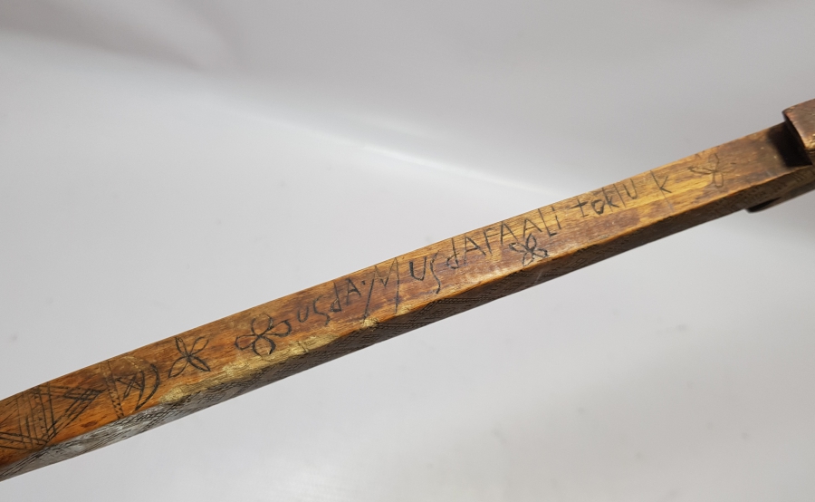 BURSA İŞİ ÜZERİ FUL İŞLEMELİ VE YAZILI HÖREKE