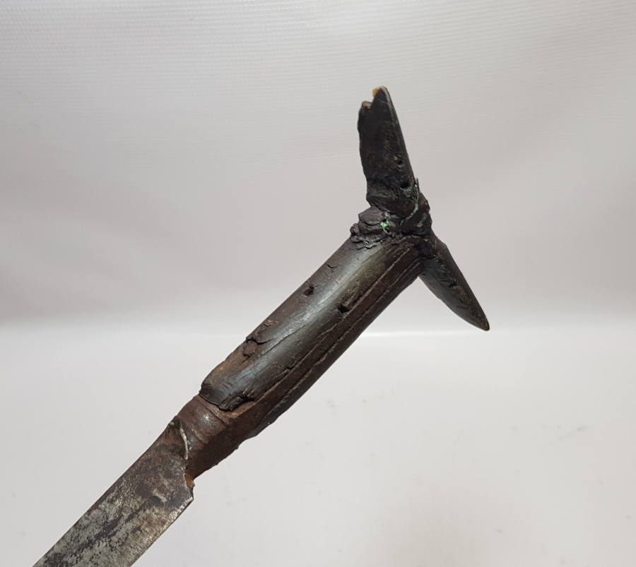 OSMANLI DÖNEMİ ÜZERİ ALTIN ÇAKMA YAZILI EFE YATAĞANI