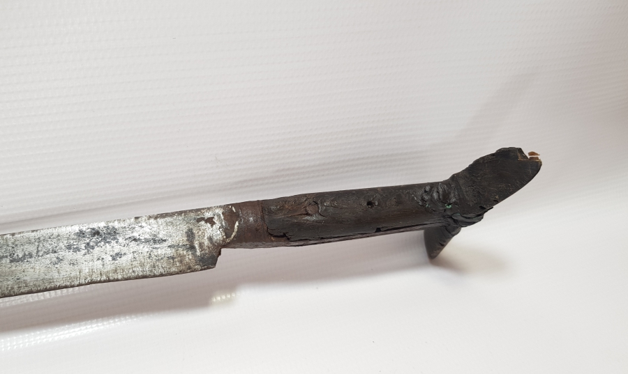 OSMANLI DÖNEMİ ÜZERİ ALTIN ÇAKMA YAZILI EFE YATAĞANI