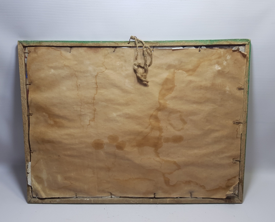 BURSA YEŞİL TÜRBE TEMALI CAM ALTI TABLO