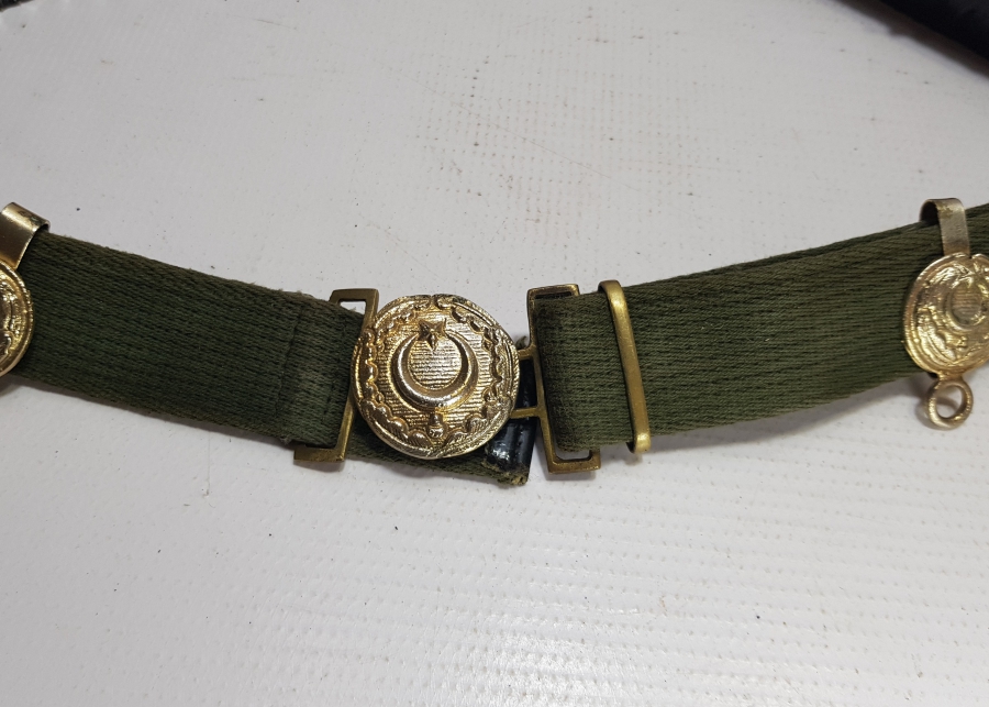 CUMHURİYET İLK DÖNEM SUBAY KEMERİ