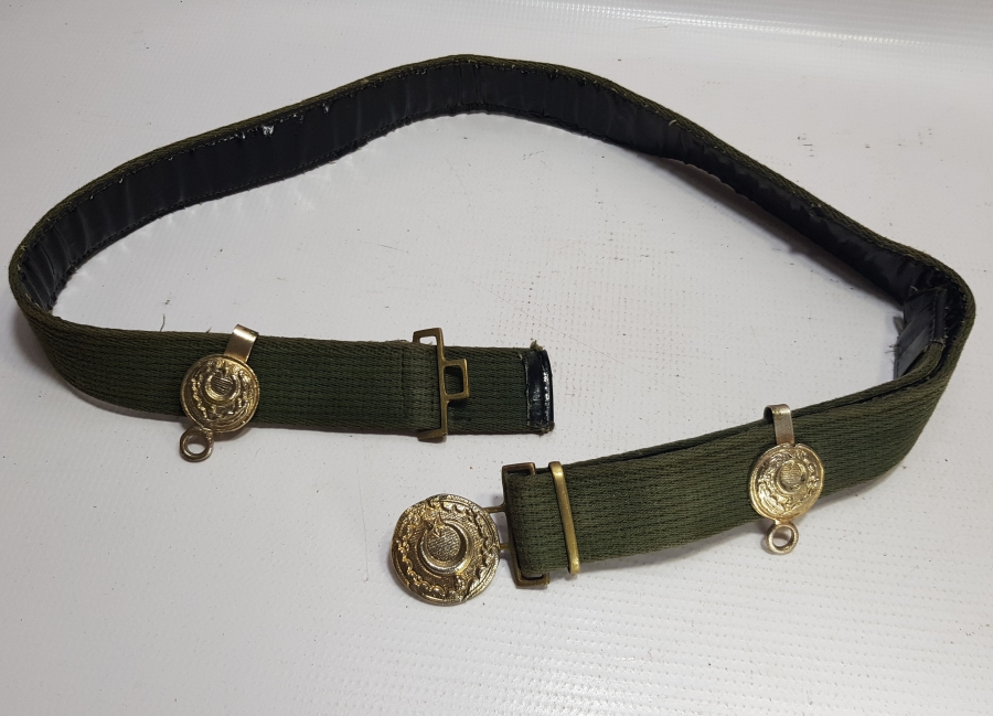 CUMHURİYET İLK DÖNEM SUBAY KEMERİ