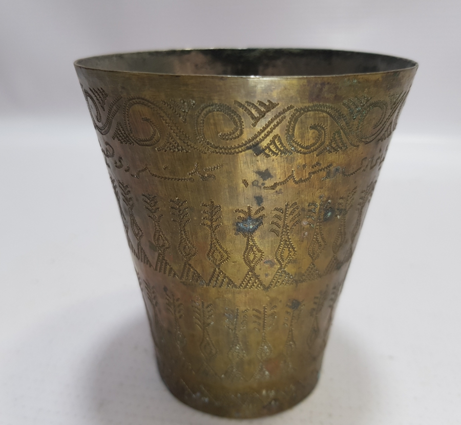 ÇANAKKALE SAVAŞI DÖNEMİ OSMANLICA YAZILI SÜLEYMANİYE BARDAK