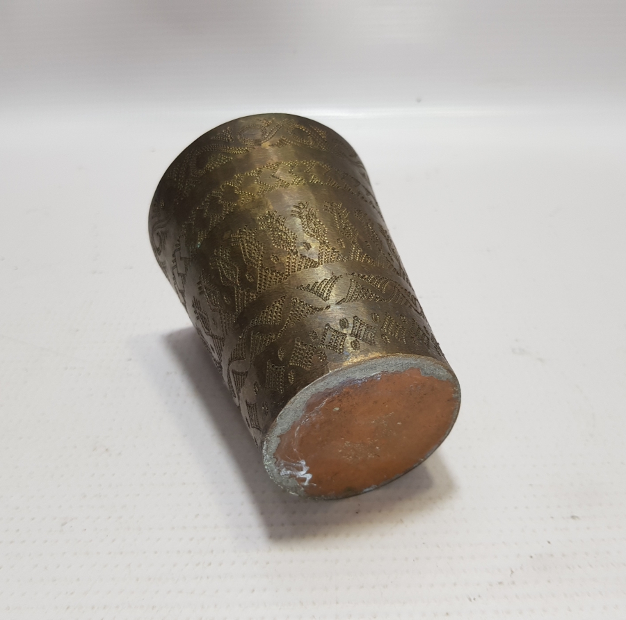 OSMANLI DÖNEMİ AY YILDIZLI SÜLEYMANİYE İŞİ BARDAK