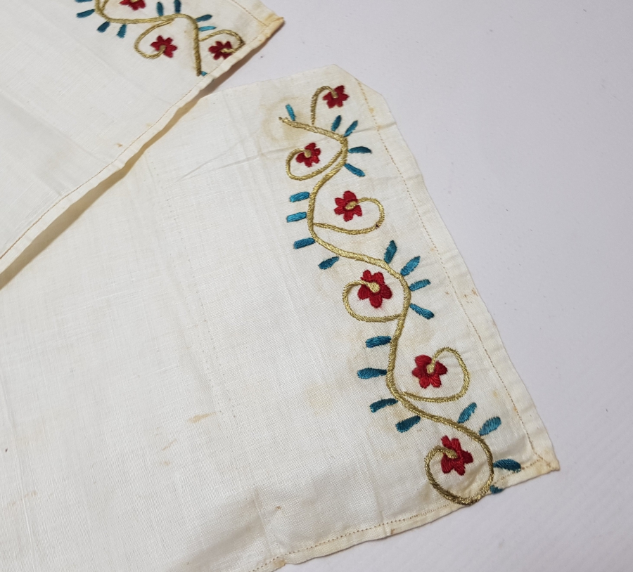 OSMANLI DÖNEMİ ALTIN SIRMA VE İPEK İŞLEMELİ UÇKUR