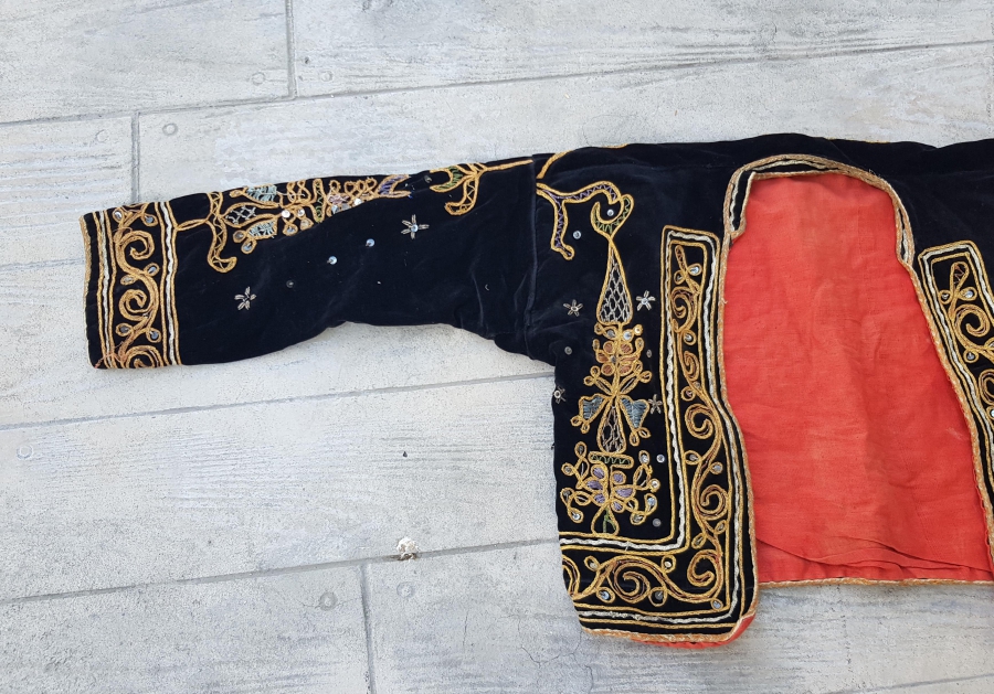 OSMANLI DÖNEMİ CAMİ MOTİFLİ ÇOK NADİR CEPKEN