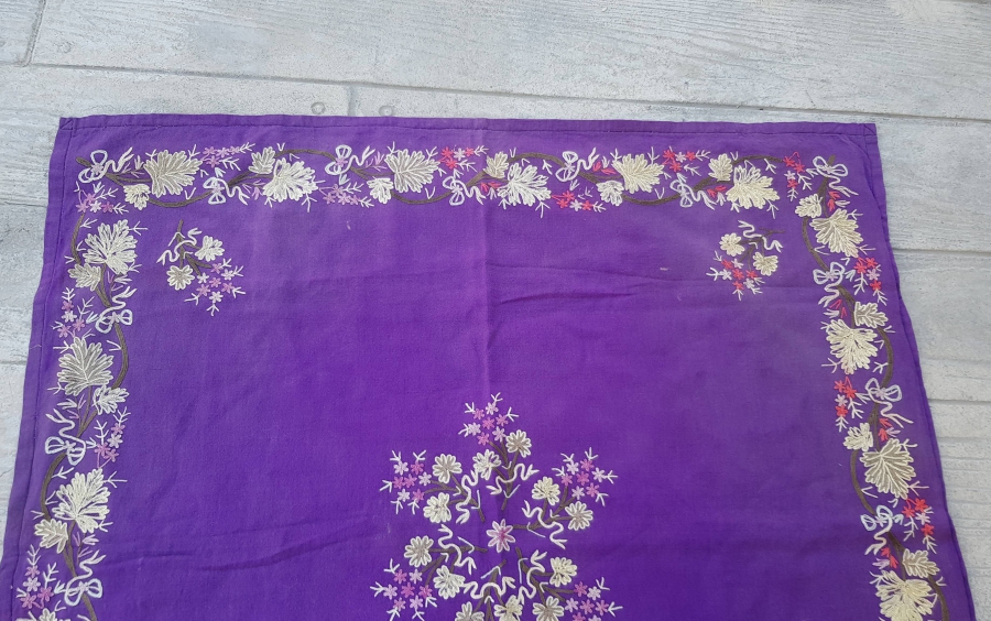 OSMANLI DÖNEMİ SUZENİ İŞÇİLİKLİ GELİN BOHÇASI