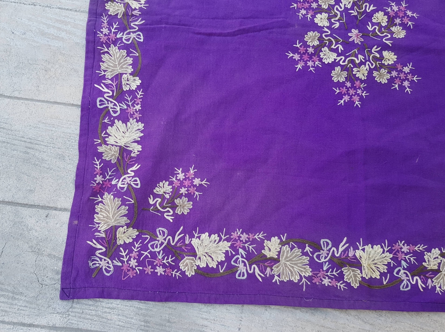 OSMANLI DÖNEMİ SUZENİ İŞÇİLİKLİ GELİN BOHÇASI