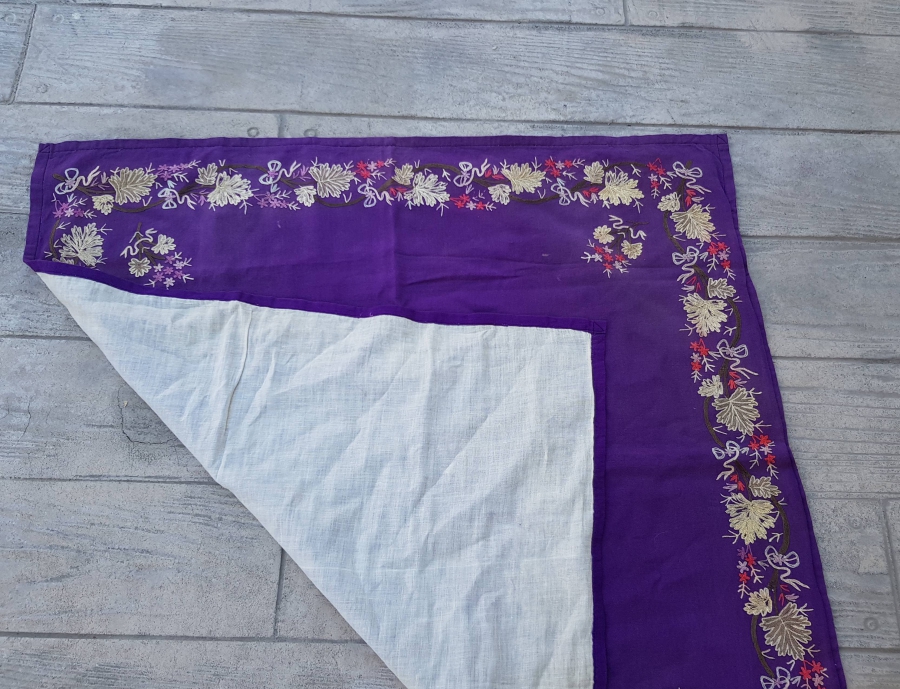 OSMANLI DÖNEMİ SUZENİ İŞÇİLİKLİ GELİN BOHÇASI