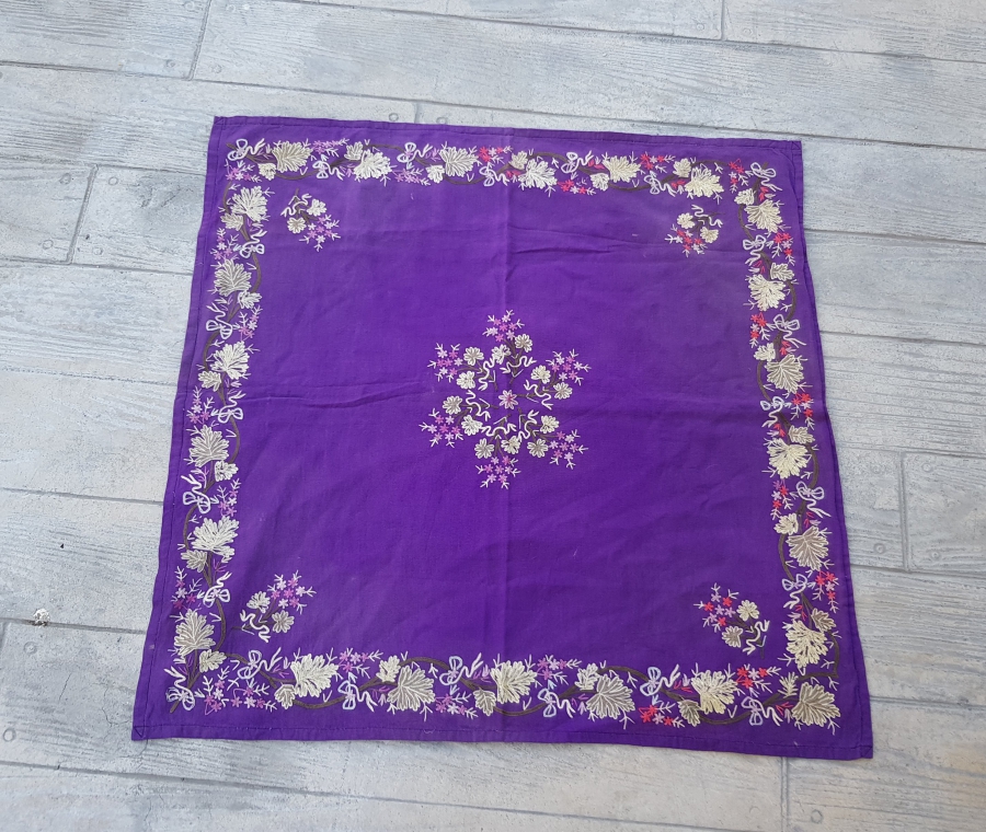 OSMANLI DÖNEMİ SUZENİ İŞÇİLİKLİ GELİN BOHÇASI