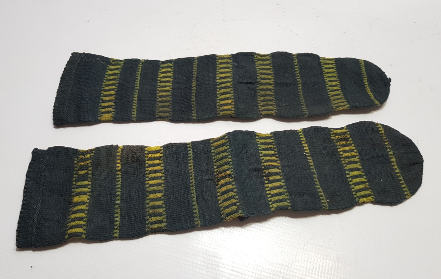 OSMANLI DÖNEMİ EL ÖRME ÇORAP