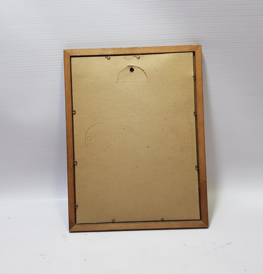 BOĞA VE ARI RESİMLİ VİNTAGE AYNA