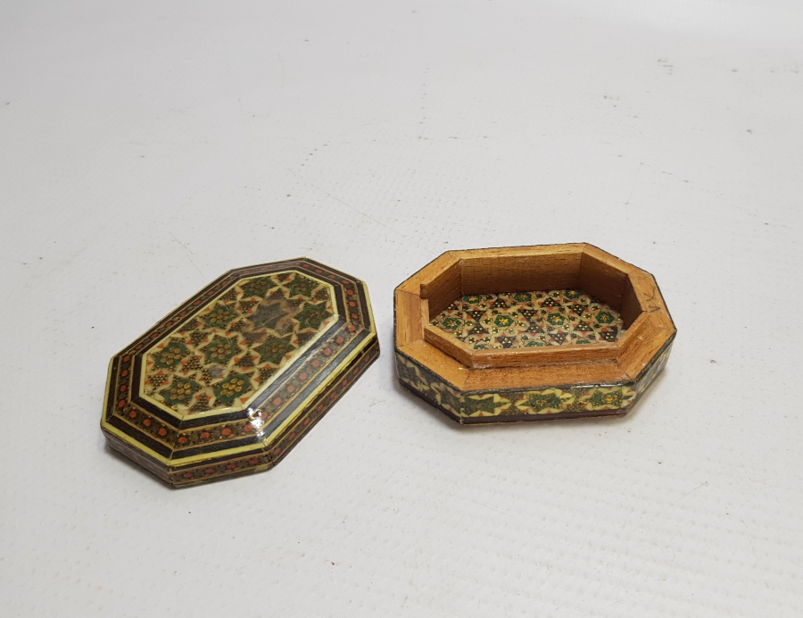 ANTİKA MARKÜTERİ KUTU