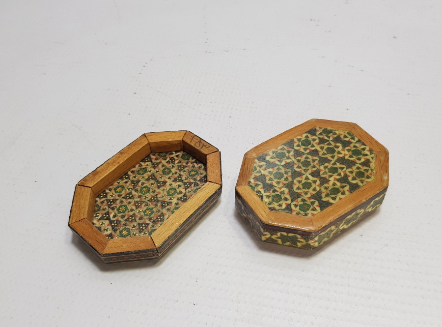 ANTİKA MARKÜTERİ KUTU