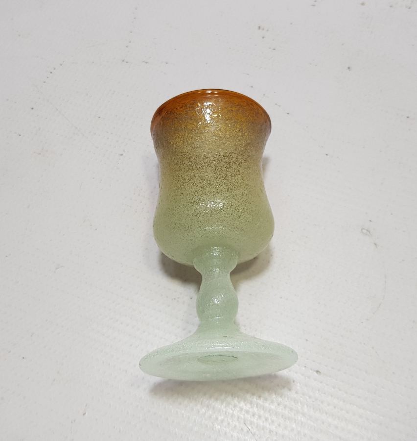 ANTİKA BUZLU CAM KADEH