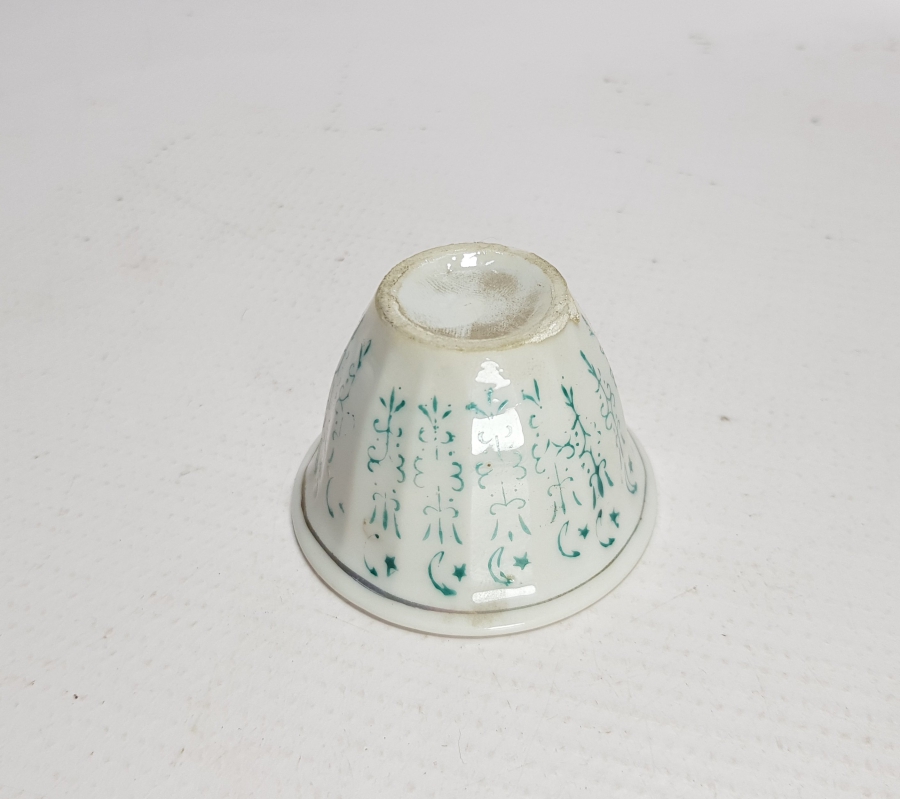 OSMANLI DÖNEMİ AY YILDIZLI KAHVE FİNCANI