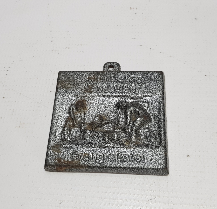 MADENCİLİKLE İLGİLİ ALMAN DUVAR SÜSÜ