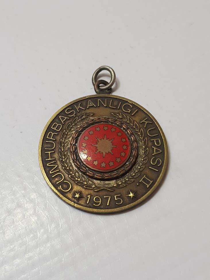 1975 CUMHURBAŞKANLIĞI KUPASI MADALYASI - ÇOK NADİR