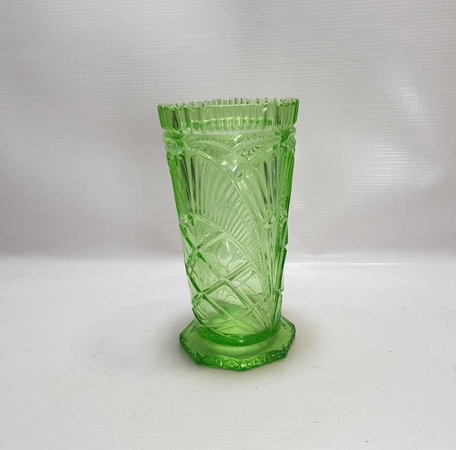 ANTİKA KRİSTAL CAM VAZO