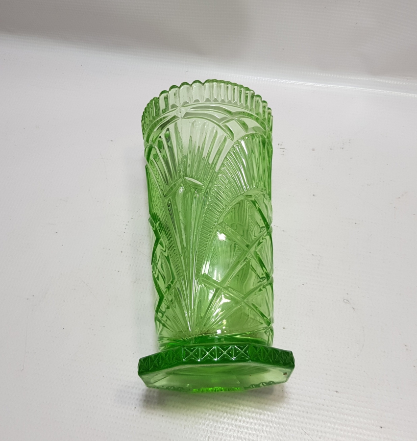 ANTİKA KRİSTAL CAM VAZO