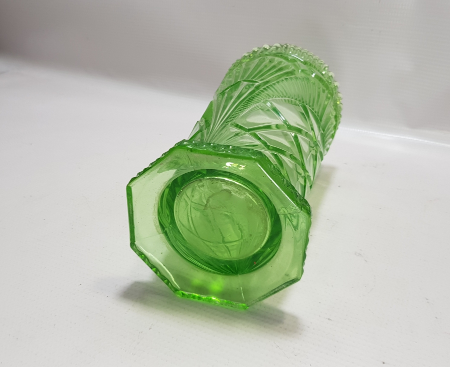 ANTİKA KRİSTAL CAM VAZO