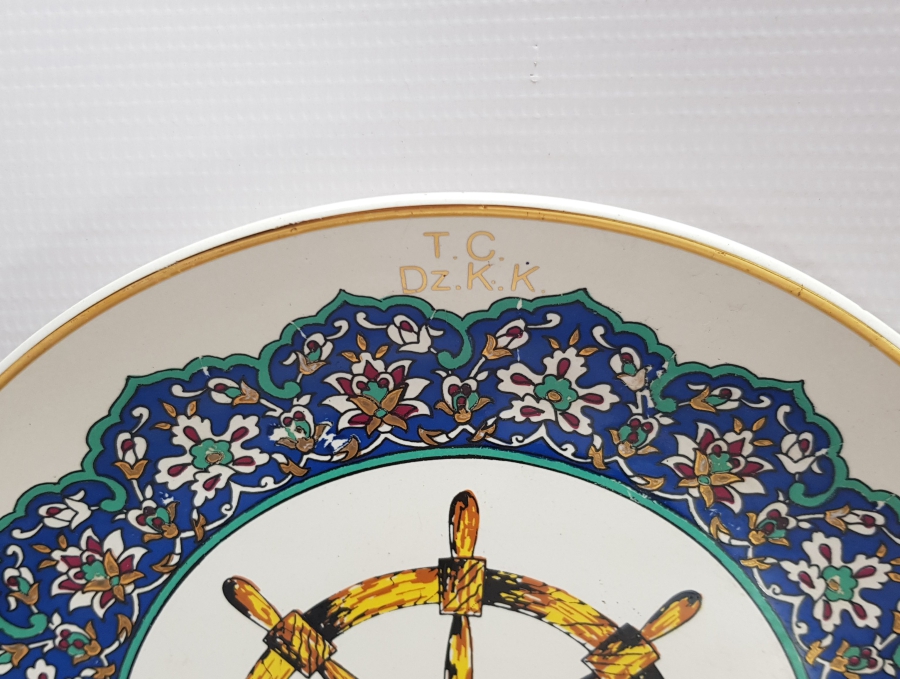 DONANMA KOMUTANLIĞI PORSELEN DUVAR TABAĞI