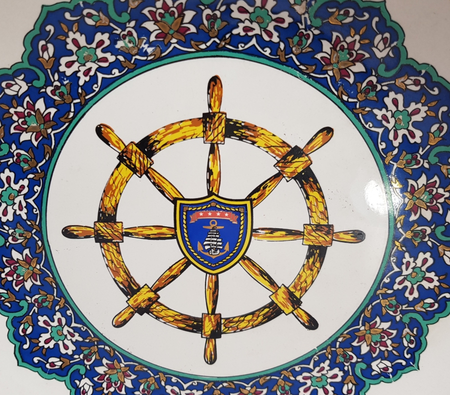 DONANMA KOMUTANLIĞI PORSELEN DUVAR TABAĞI