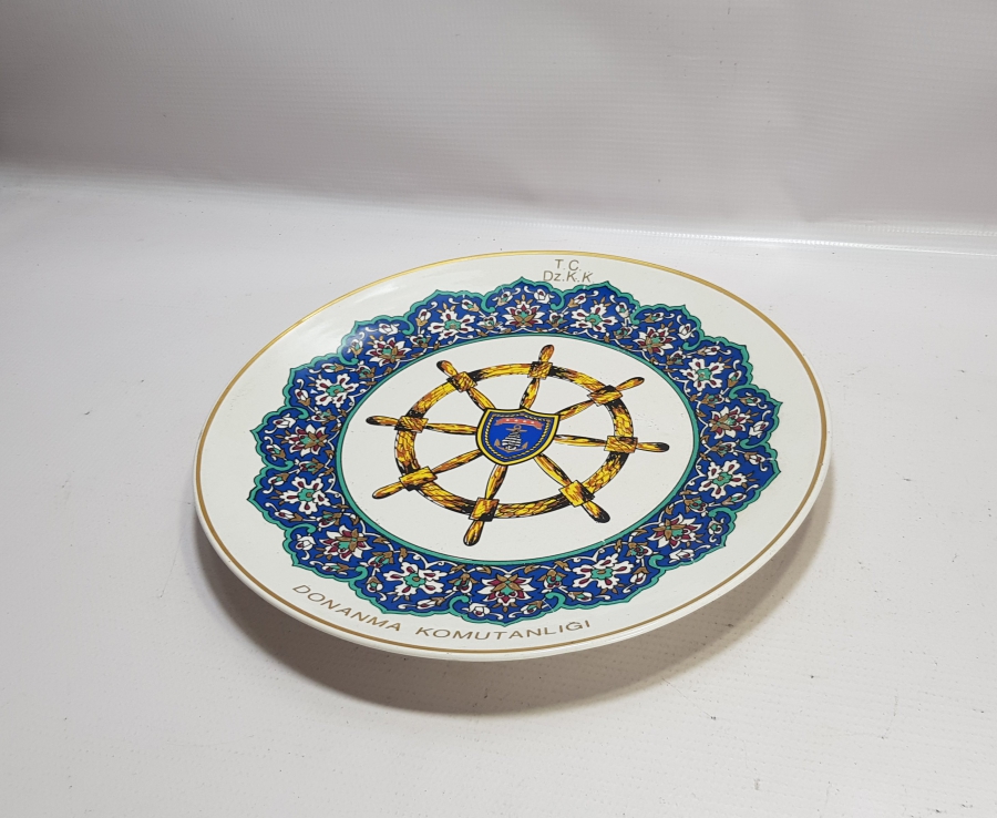 DONANMA KOMUTANLIĞI PORSELEN DUVAR TABAĞI