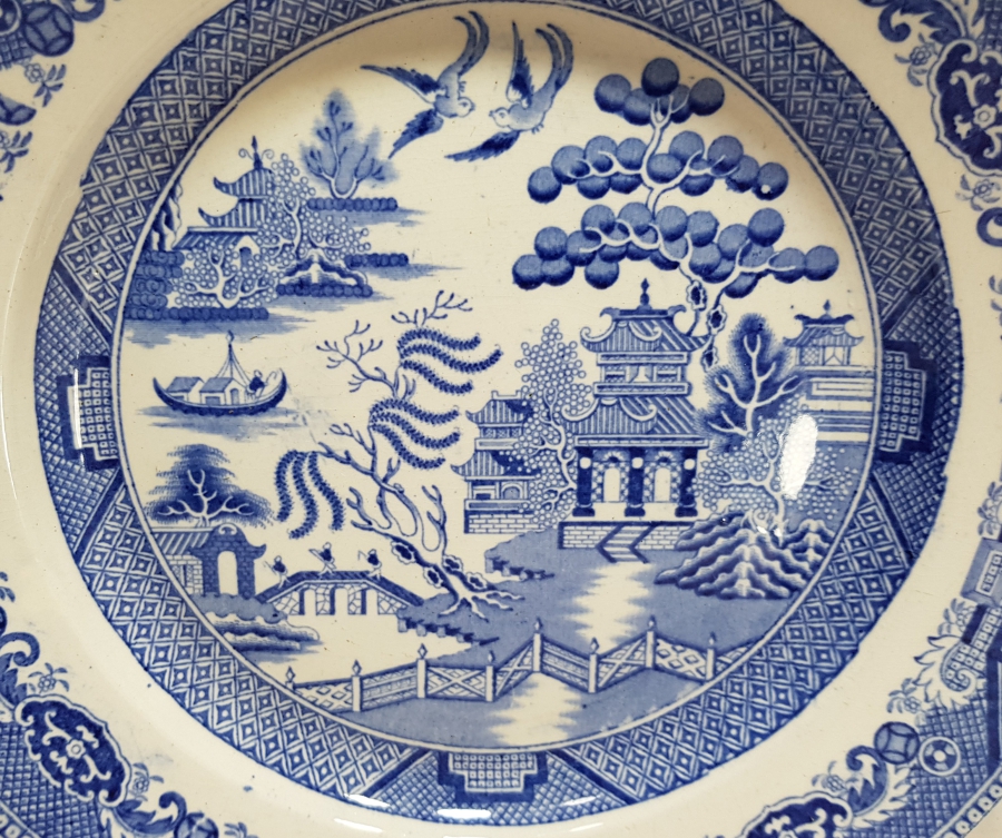 ANTİKA PORSELEN TABAK