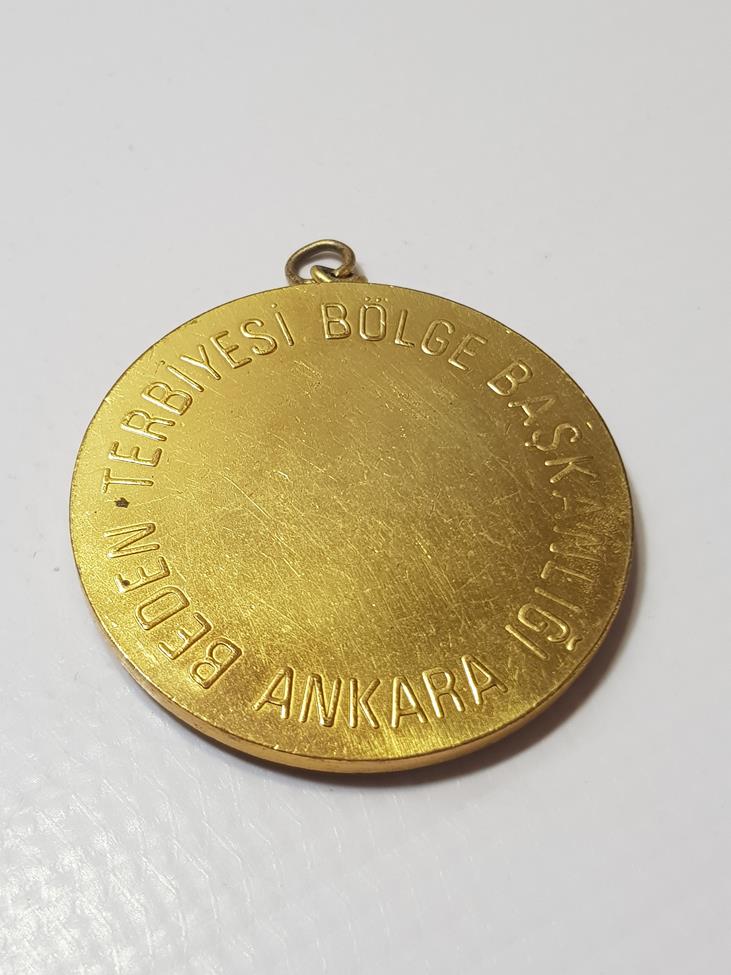 ANKARA BEDEN TERBİYESİ BÖLGE BAŞKANLIĞI MİNELİ MADALYA