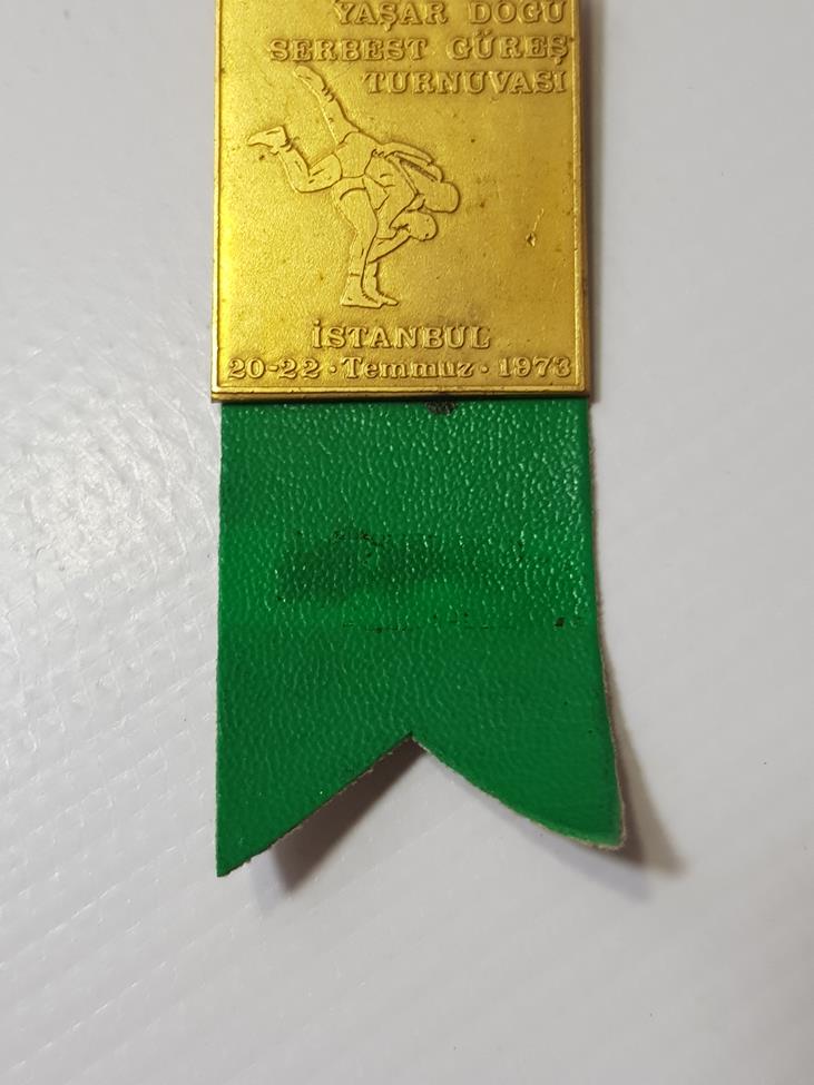 1973 ULUSLAR ARASI YAŞAR DOĞU SERBEST GÜREŞ ŞAMPİYONASI MADALYASI